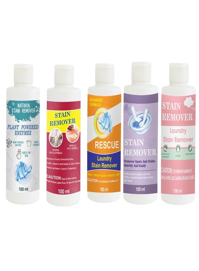 مجموعة مزيلات بقع توفوس للقمصان، مزيل بقع أحمر، برتقالي، بنفسجي، ووردي | محلول تنظيف متعدد الأسطح للملابس والأقمشة والمفروشات (100 غرام لكل عبوة) - Image 1